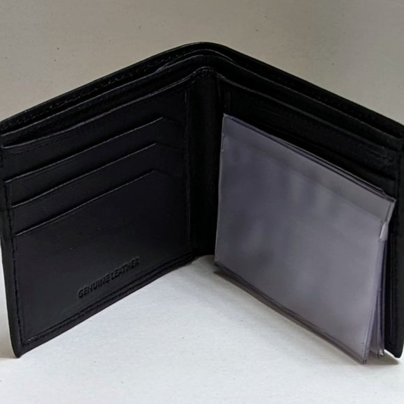 🆕 STACY ADAMS LEATHER BIFOLD WALLET - MEN - Picture 3 of 4